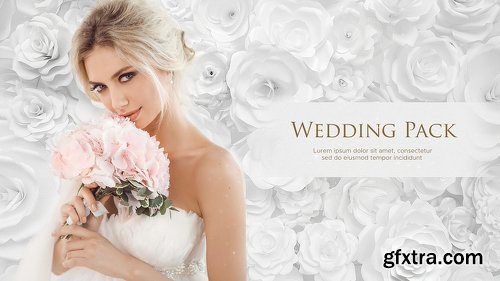 Videohive Wedding Pack - White Roses 21953897