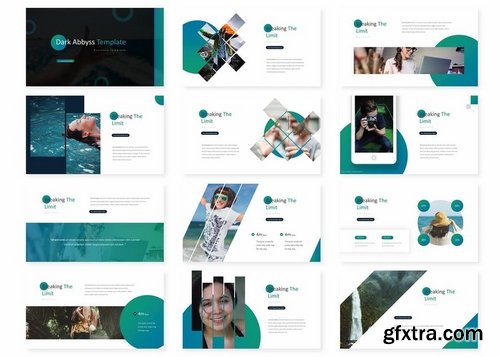 Dark Abyss - Powerpoint Keynote and Google Slides Templates