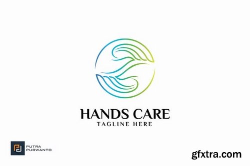 Hands Care - Logo Template