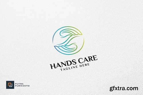 Hands Care - Logo Template