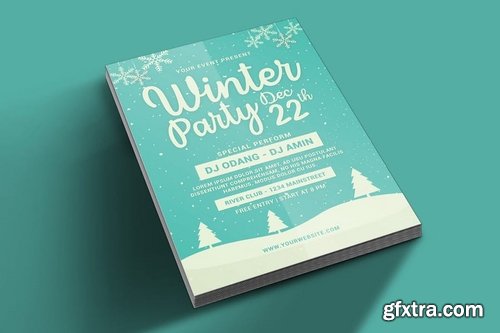 Winter Party Flyer