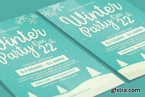 Winter Party Flyer