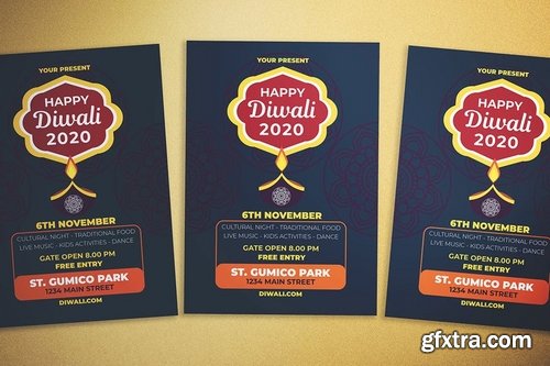 Happy Diwali Flyer