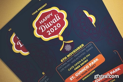 Happy Diwali Flyer