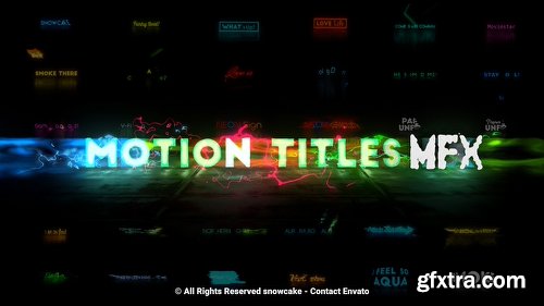 Videohive Motion Titles FX 22549236