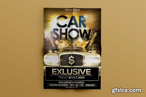 Car Show Flyer Template