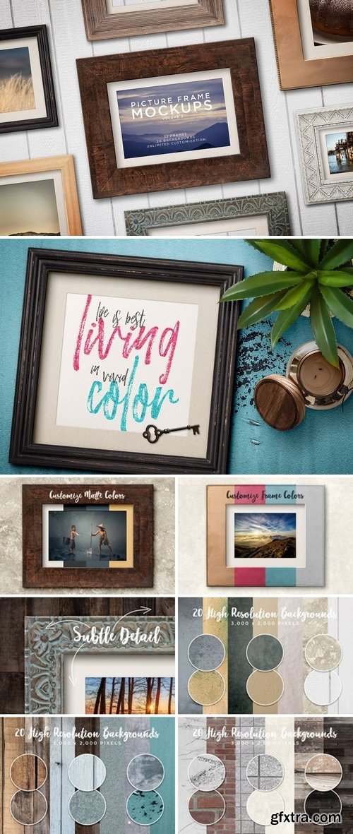 CM - Picture Frame Mockups Volume 2 1171865