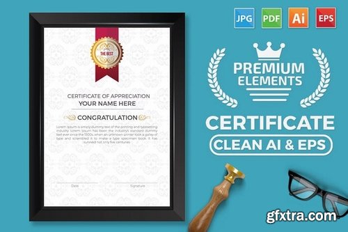 Business Certificate Template Design