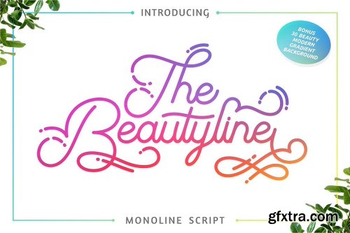 CreativeMarket The Beautyline + Extra 3035831