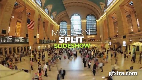 Modern Split Slideshow - After Effects 125737