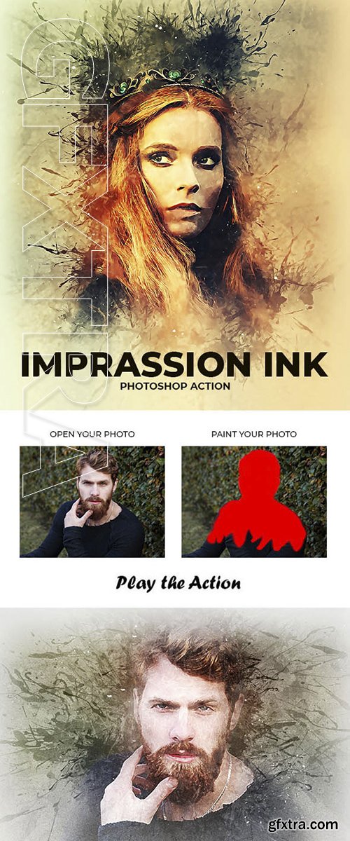 GraphicRiver - Impression Ink Photoshop Action 22646467