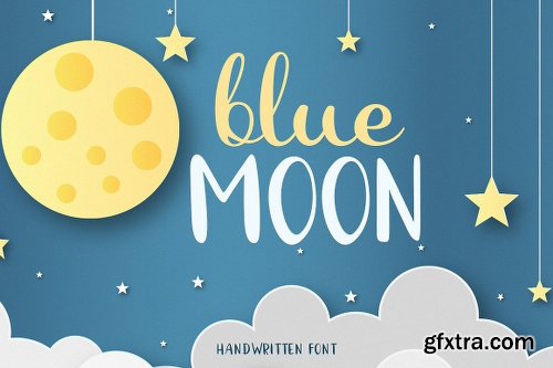 CreativeMarket Blue Moon 3038267