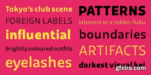 Geria Font Family - 4 Fonts