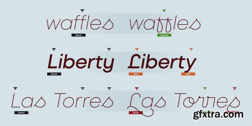 Liliana Font Family - 18 Fonts