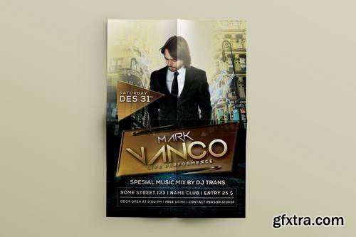 Dj Music Flyer Template