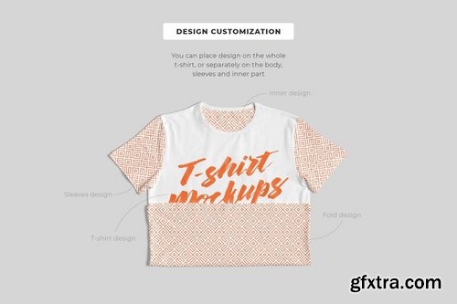 Customizable T-Shirt Mockups Pack