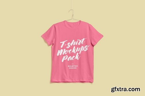 Customizable T-Shirt Mockups Pack