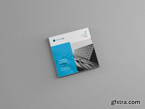 Hilih - Square Company Profile Brochure Template