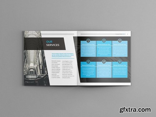 Hilih - Square Company Profile Brochure Template