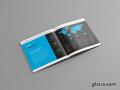 Hilih - Square Company Profile Brochure Template