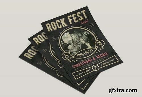 Rock Fest Flyer