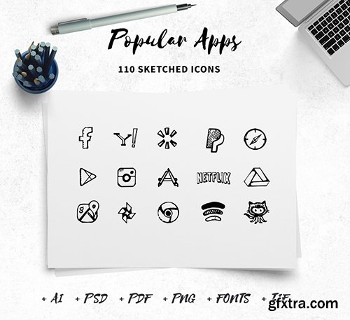 Popular Apps Icons