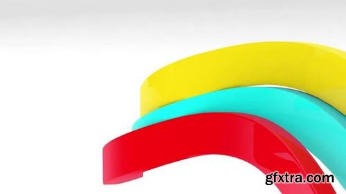 MA - 3D Ribbons Logo After Effects Templates 63429