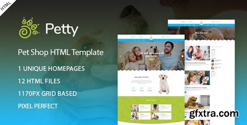 ThemeForest - Pet Shop - HTML Template - 22709198