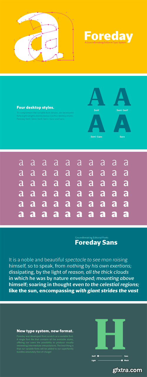 Foreday Sans Font Family