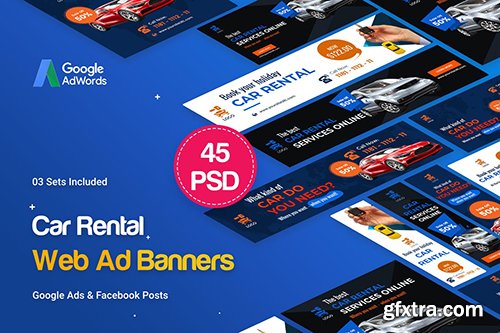 Car Rental Banners Ad