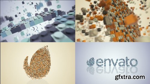 Videohive Building Blocks Logo Build 21068756