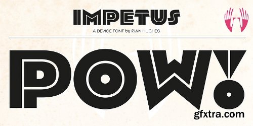 Impetus Font Family - 2 Fonts