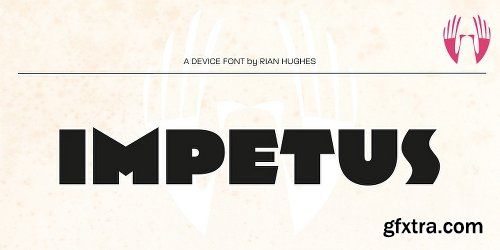 Impetus Font Family - 2 Fonts