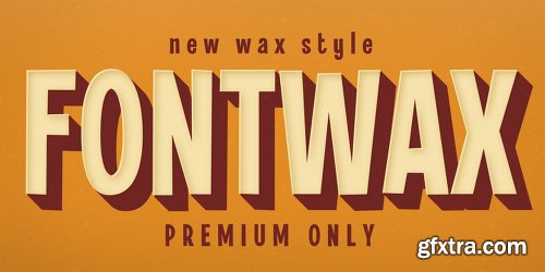 Fontwax Font Family - 4 Fonts