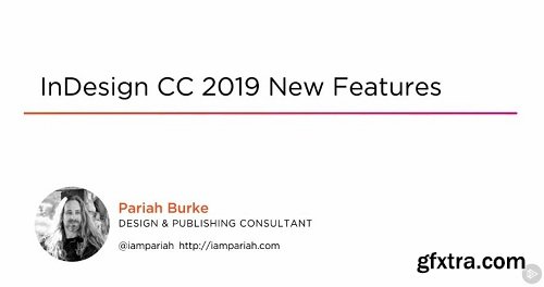 InDesign CC 2019 New Features