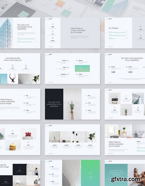 Selected - Minimal & Business Powerpoint and Keynote Templates