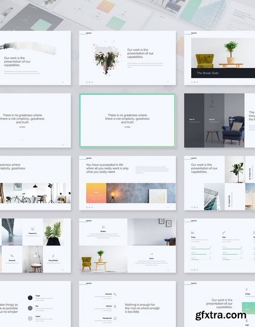 Selected - Minimal & Business Powerpoint and Keynote Templates