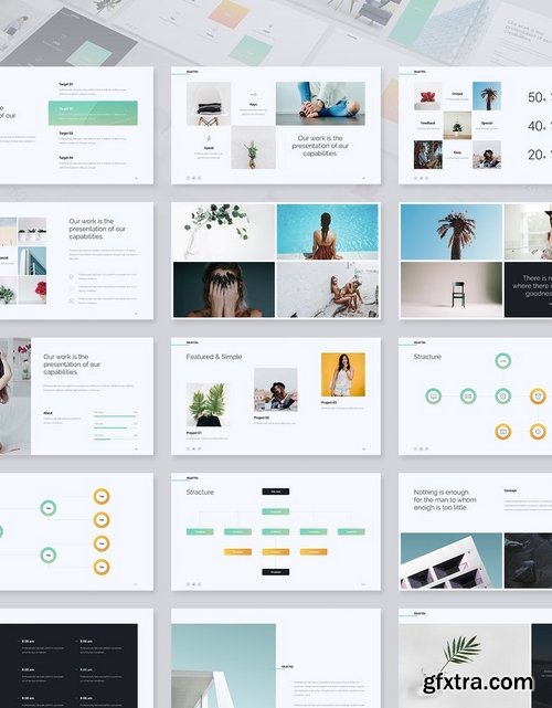 Selected - Minimal & Business Powerpoint and Keynote Templates