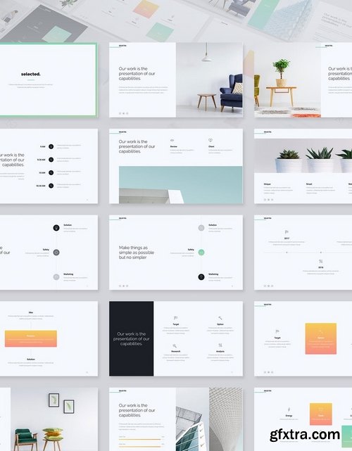 Selected - Minimal & Business Powerpoint and Keynote Templates