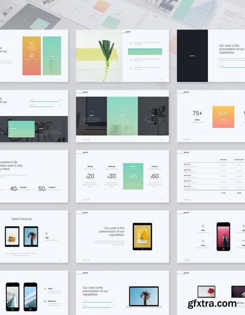 Selected - Minimal & Business Powerpoint and Keynote Templates