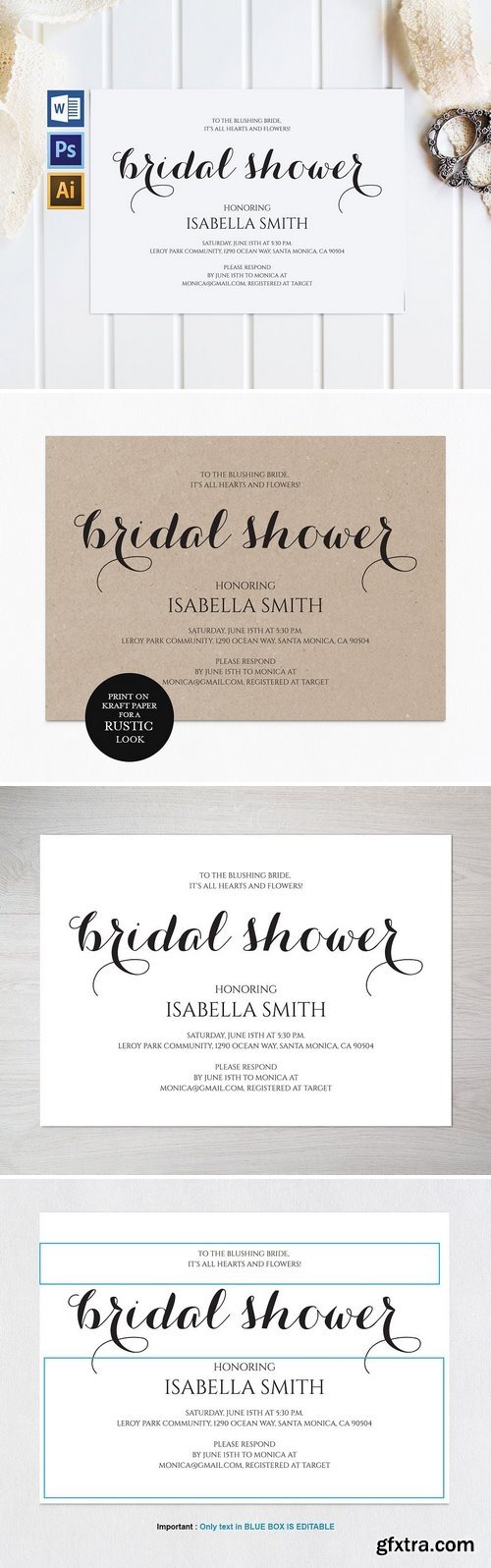 CM - Bridal Shower Invitation Wpc 130 1550425