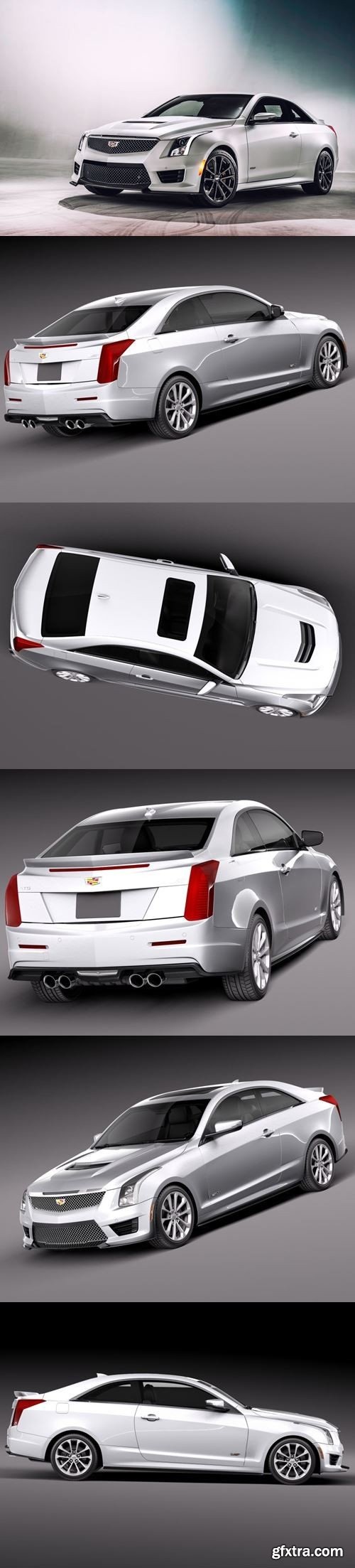 Cadillac ATSV 2016 3D Model