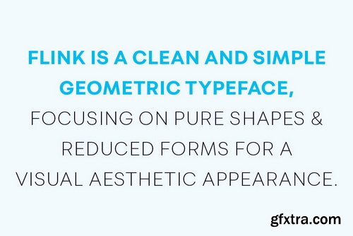 Flink Font Family