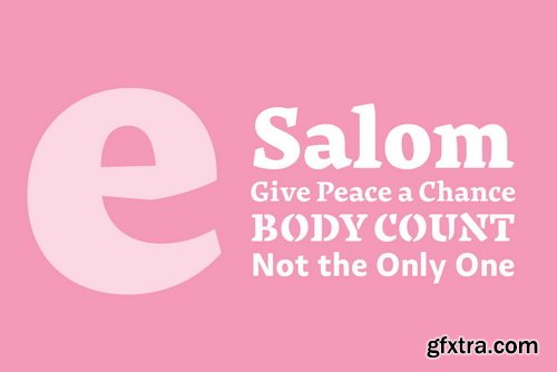 Salom Font Family