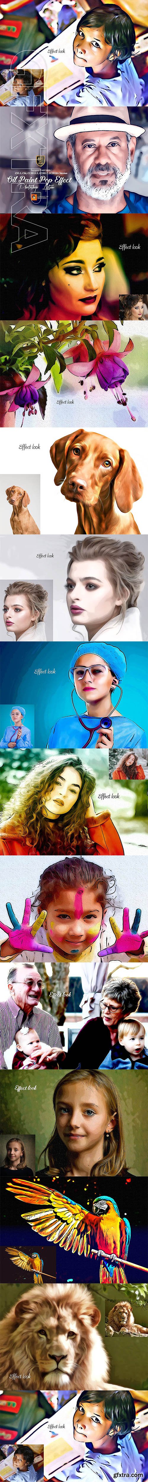 CreativeMarket - Oil Paint Pop Effect 2966481