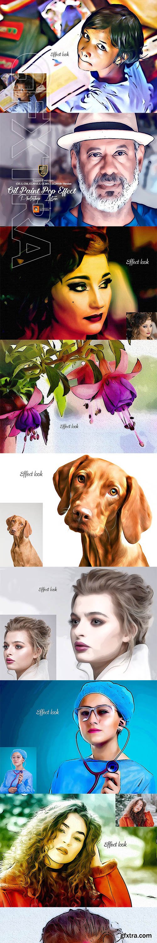 CreativeMarket - Oil Paint Pop Effect 2966481