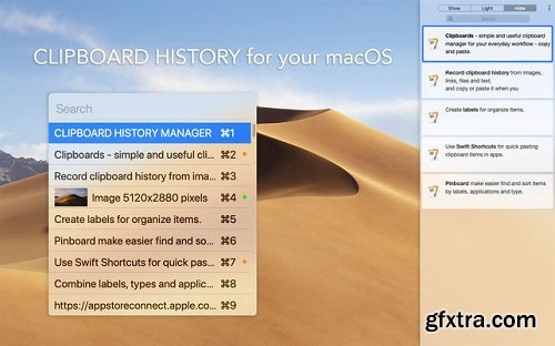 Clipboards 1.1.8 macOS