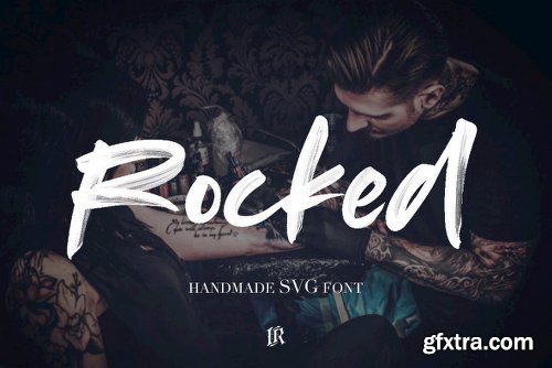 Rocked SVG Font Family - 2 Fonts