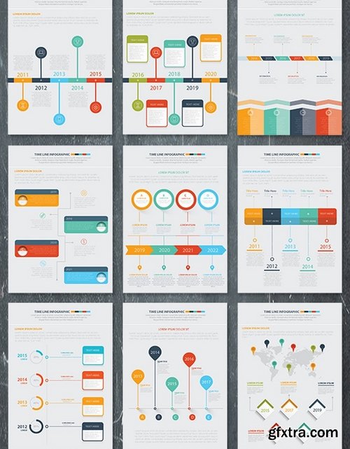 TimeLine Infographic Design