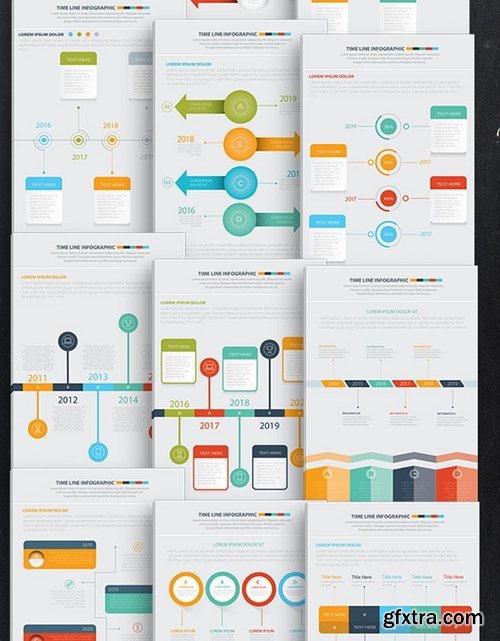 TimeLine Infographic Design